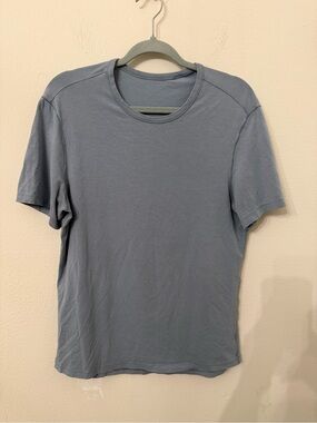 lululemon athletica Men's Crew Tee in Slate Blue